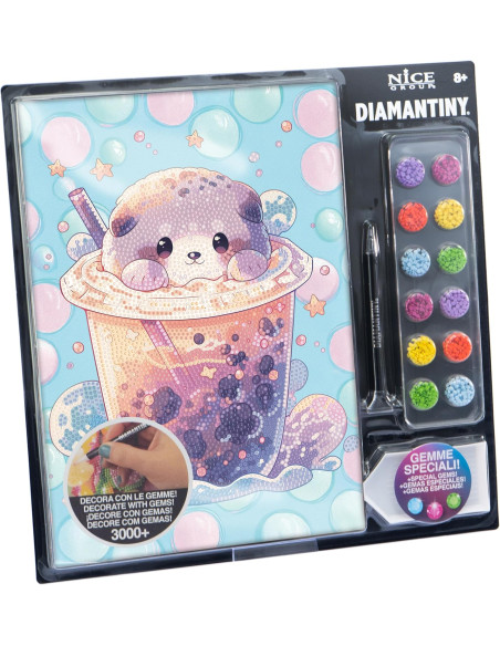 Diamantiny Level Up Boba Tea Otter