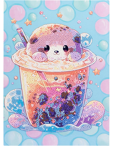 Diamantiny Level Up Boba Tea Otter