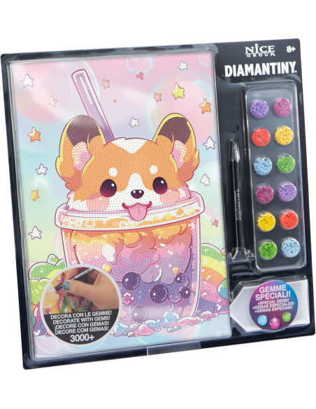 Diamantiny Level Up Boba Tea doggy