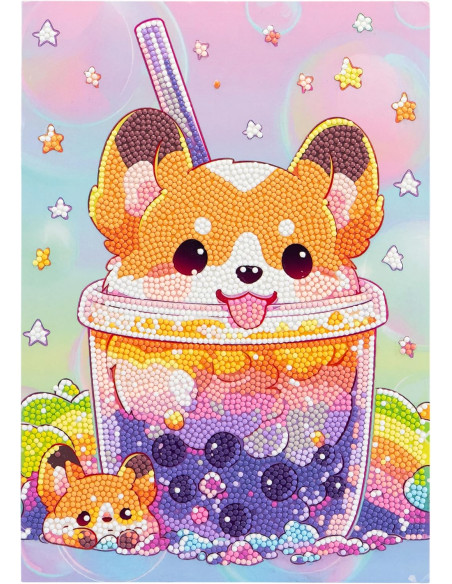 Diamantiny Level Up Boba Tea doggy