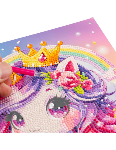 Diamantiny Kawaii Unicorn  blister 4