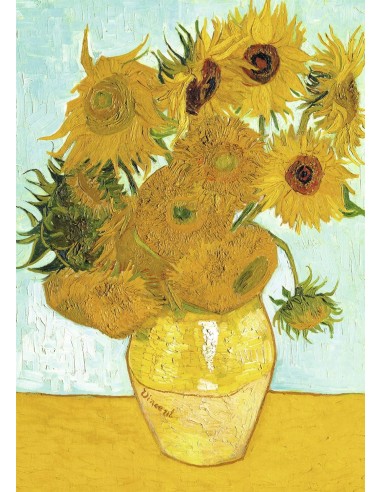 Puzzle 1000 PZ Van Gogh Vaso Con Girasoli