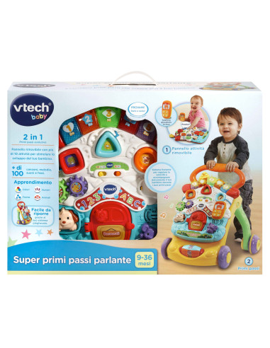 Vtech - Super Primi Passi Parlante 2 in 1
