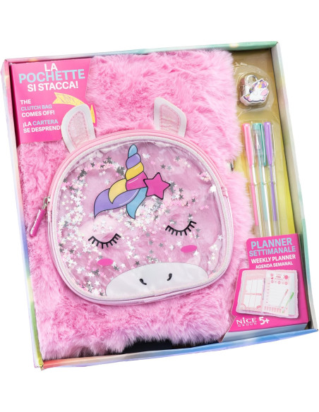Magic Unicorn Maxi Planner con Pochette