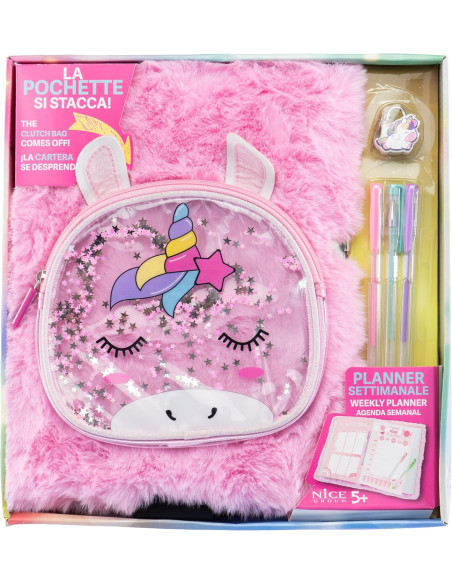 Magic Unicorn Maxi Planner con Pochette