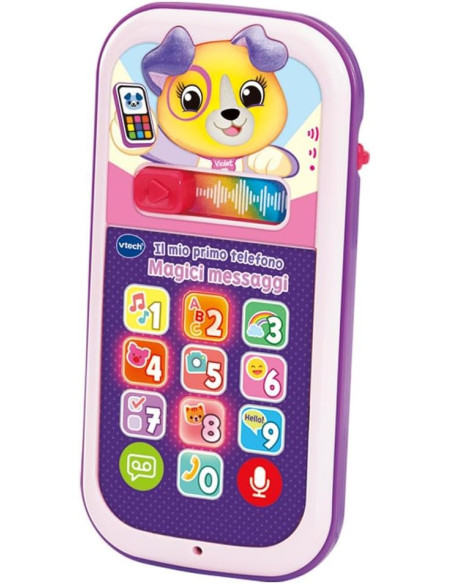 Il mio primo Telefono Magici Messaggi Viola