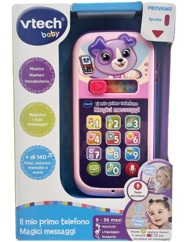 Il mio primo Telefono Magici Messaggi Viola