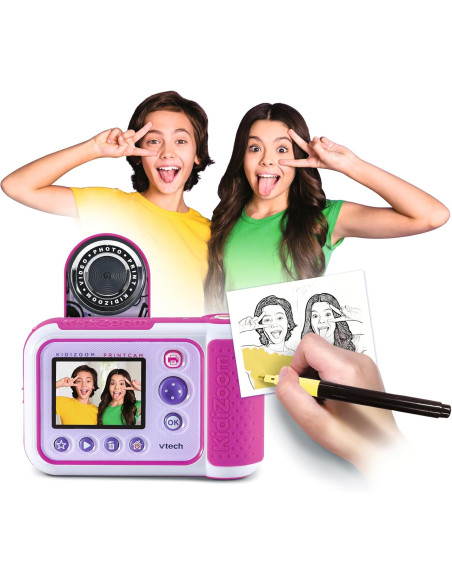 Vtech - Kidizoom Printcam Rosa
