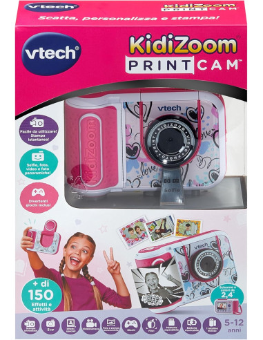 Vtech - Kidizoom Printcam Rosa