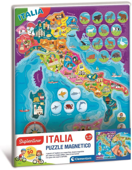 Puzzle Magnetico Italia