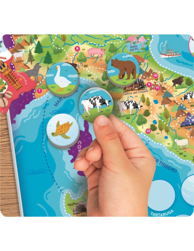 Puzzle Magnetico Italia