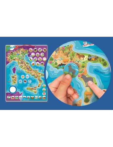 Puzzle Magnetico Italia