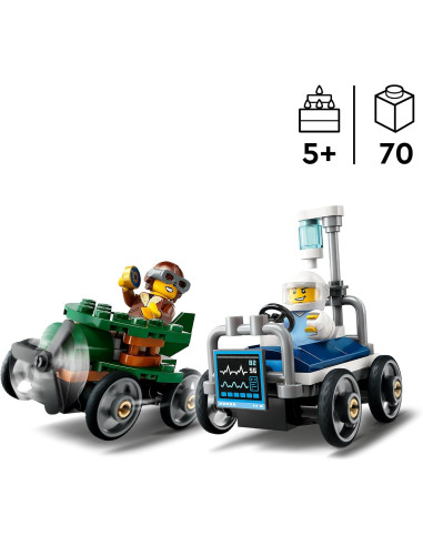 LEGO City Pack Veicoli da Corsa: Aereo Contro...