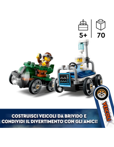 LEGO City Pack Veicoli da Corsa: Aereo Contro...