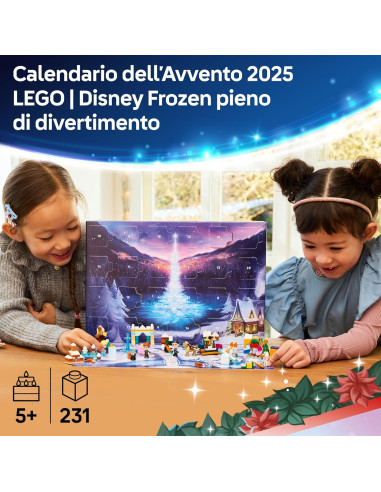 Lego Disney Princess- Calendario dell'avvento 2025