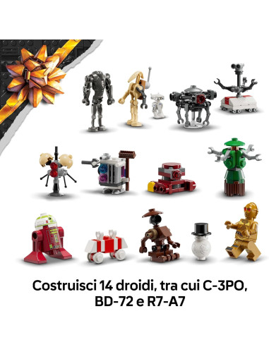 Lego Star Wars - Calendario dell'avvento 2025