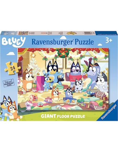 Puzzle 24 Giant - Natale con Bluey