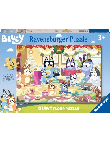 Puzzle 24 Giant - Natale con Bluey
