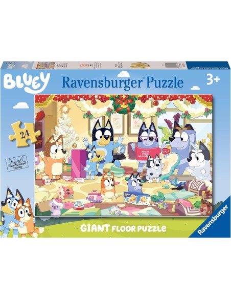 Puzzle 24 Giant - Natale con Bluey
