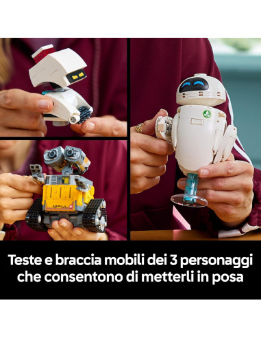 Lego Disney Pixar - Wall-E e Eve