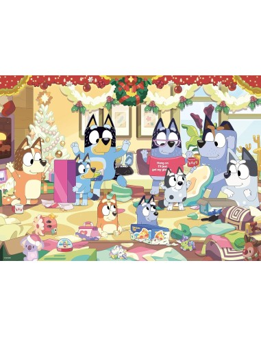 Puzzle 24 Giant - Natale con Bluey