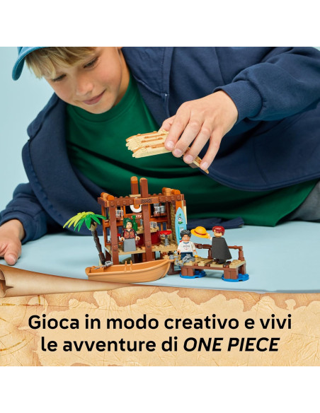 Lego One Piece - La Capanna del Villaggio Foosha