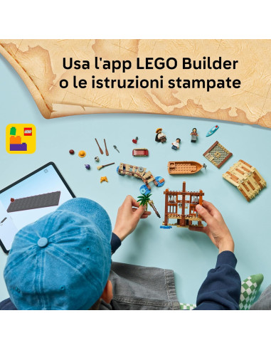 Lego One Piece - La Capanna del Villaggio Foosha
