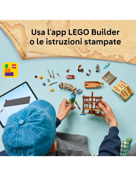 Lego One Piece - La Capanna del Villaggio Foosha