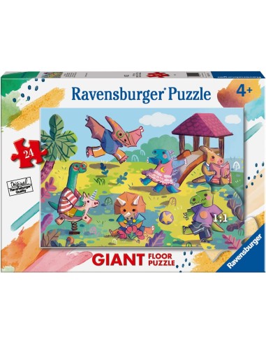 Puzzle 24 Giant Dinosauri al Parco Giochi