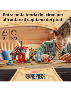 Lego One Piece - La Tenda delcirco di Bagy il Clown 2