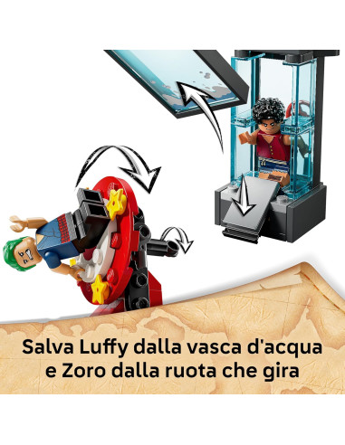 Lego One Piece - La Tenda delcirco di Bagy il...