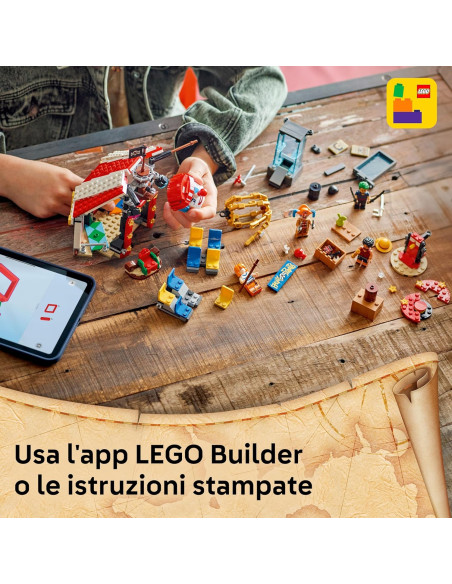 Lego One Piece - La Tenda delcirco di Bagy il Clown