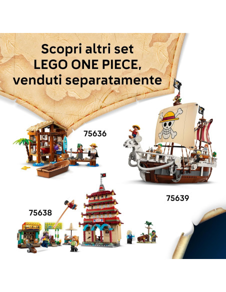 Lego One Piece - La Tenda delcirco di Bagy il Clown