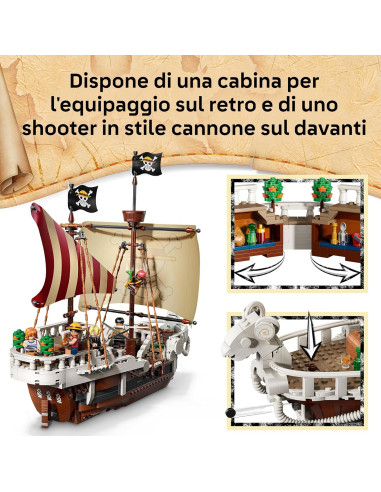 Lego One Piece - La nave pirata Going Merry