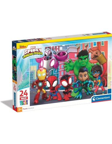 Puzzle 24 Maxi Spidey and his Amazing Friends