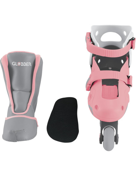 Globber Learning Skate 2 in 1 Pastel Pink