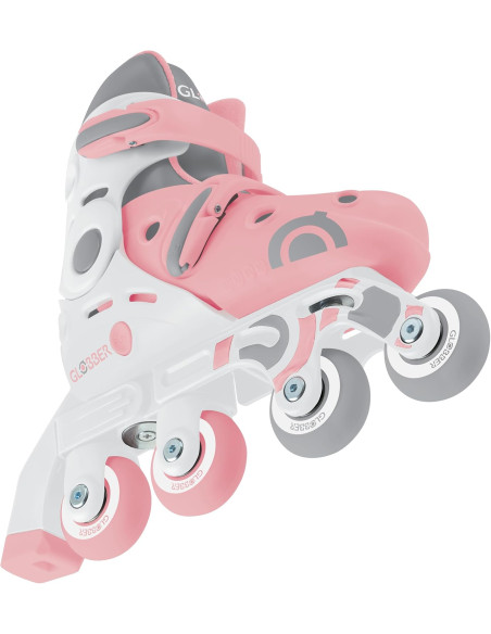 Globber Learning Skate 2 in 1 Pastel Pink