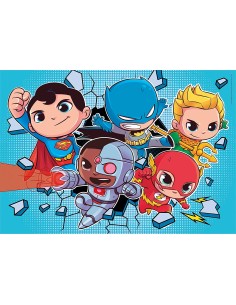 Puzzle 2x60 - DC Comincs Superfriends 2