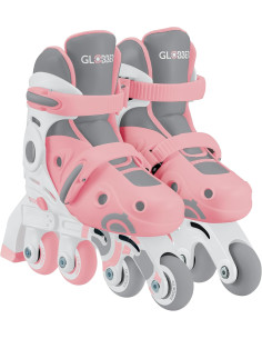 Globber Learning Skate 2 in 1 30-33 Pastel Pink