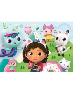 PUZZLE 2X60 GABBY'S DOLLHOUSE 2