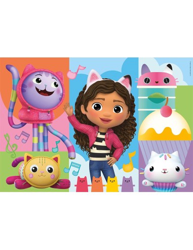 PUZZLE 2X60 GABBY'S DOLLHOUSE