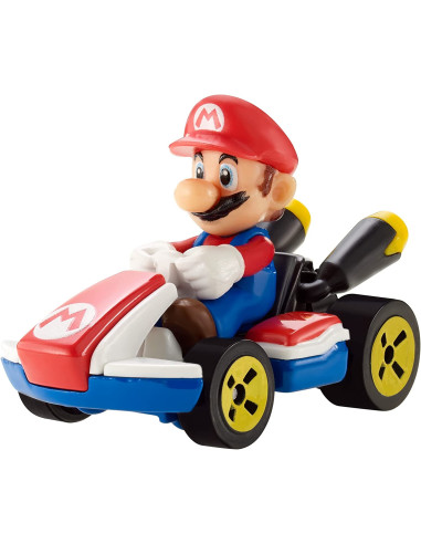 Hot Wheels Mario Kart Die Cast - MARIO