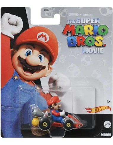The Super Mario Bros Movie - Hot Wheels Mario...