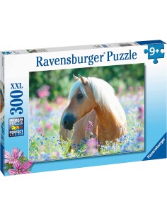 Puzzle 300 pz XXL Cavallo tra i Fiori 2