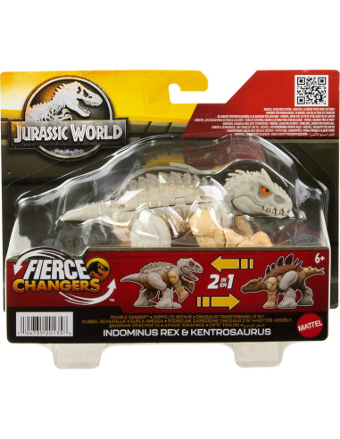 Jurassic World Indominus Rex e Kentrosaurus
