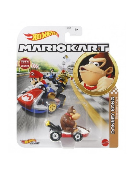 Hot Wheels Mario Kart Die Cast - DONKEY KONG