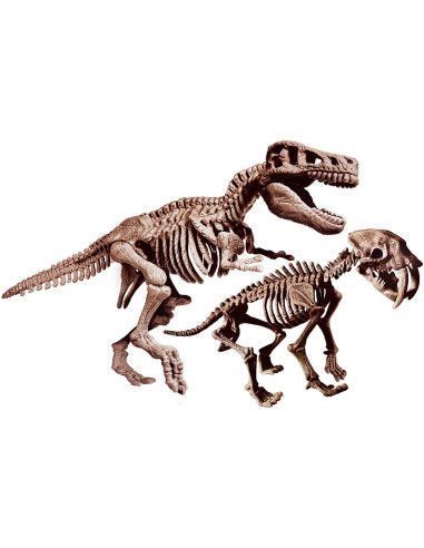 Archeologicando T Rex e Smilodon 2 in 1