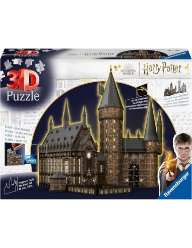 Puzzle 3D - Hogwarts Castle – The Great Hall – Night Edition