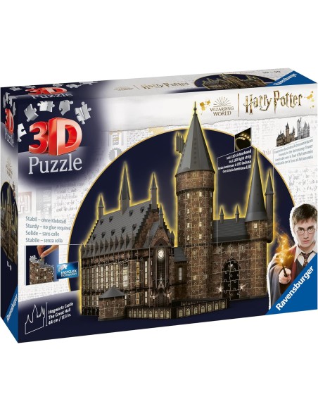 Puzzle 3D - Hogwarts Castle – The Great Hall – Night Edition