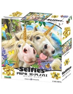 Puzzle 3D - HOWARD ROBINSON: Unicorn Selfie
